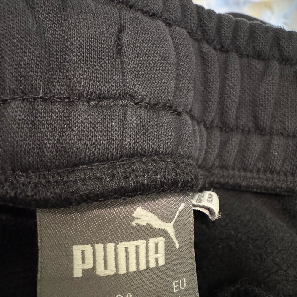 PUMA Men’s Black Sweatpants - Comfortable Athletic Pants